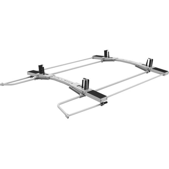 4TLSDD Drop Down Double Ladder Rack Kit - Steel - Low Roof Transit - Rust Resistant