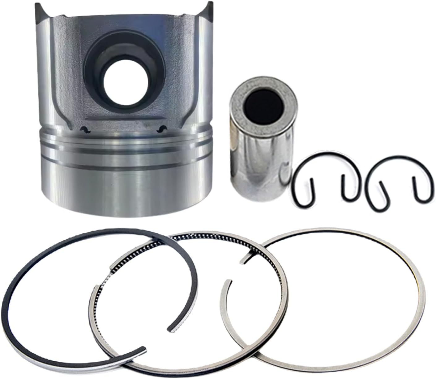4TN100 Piston+Piston Rings For Yanmar 4TN100 4D100 4TN100E 4TN100L ...