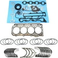 thumbnail image 1 of 4TNE88 Engine Full Gasket Set Rings Bearings for Yanmar 4TNE88 Engine Kobelco Z75 Z76 SK45SR SK50UR Excavator VIO50 B6 B50-2 excavator Komatsu 4D88E STD Bearing kit set piston ring set, 1 of 6