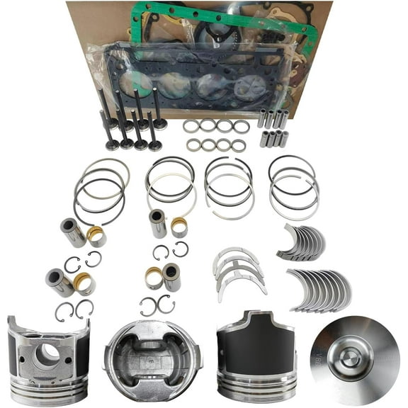 4TNV86 Engine Overhaul Rebuild Kit (No cylinder liner) for Yanmar 4TNV86 Engine Thermo King TK4.86V TK486V TK486 John Deere 4052 Tractor 8000S Diameter 86mm