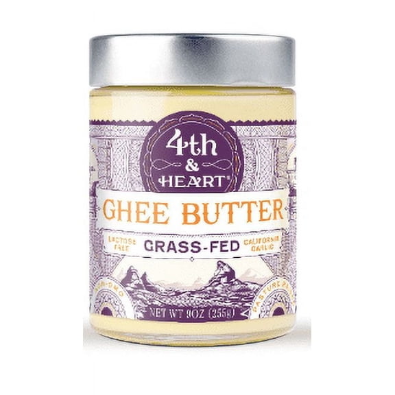 4Th Heart Ghee Garlic,9 oz (Pack of 6)