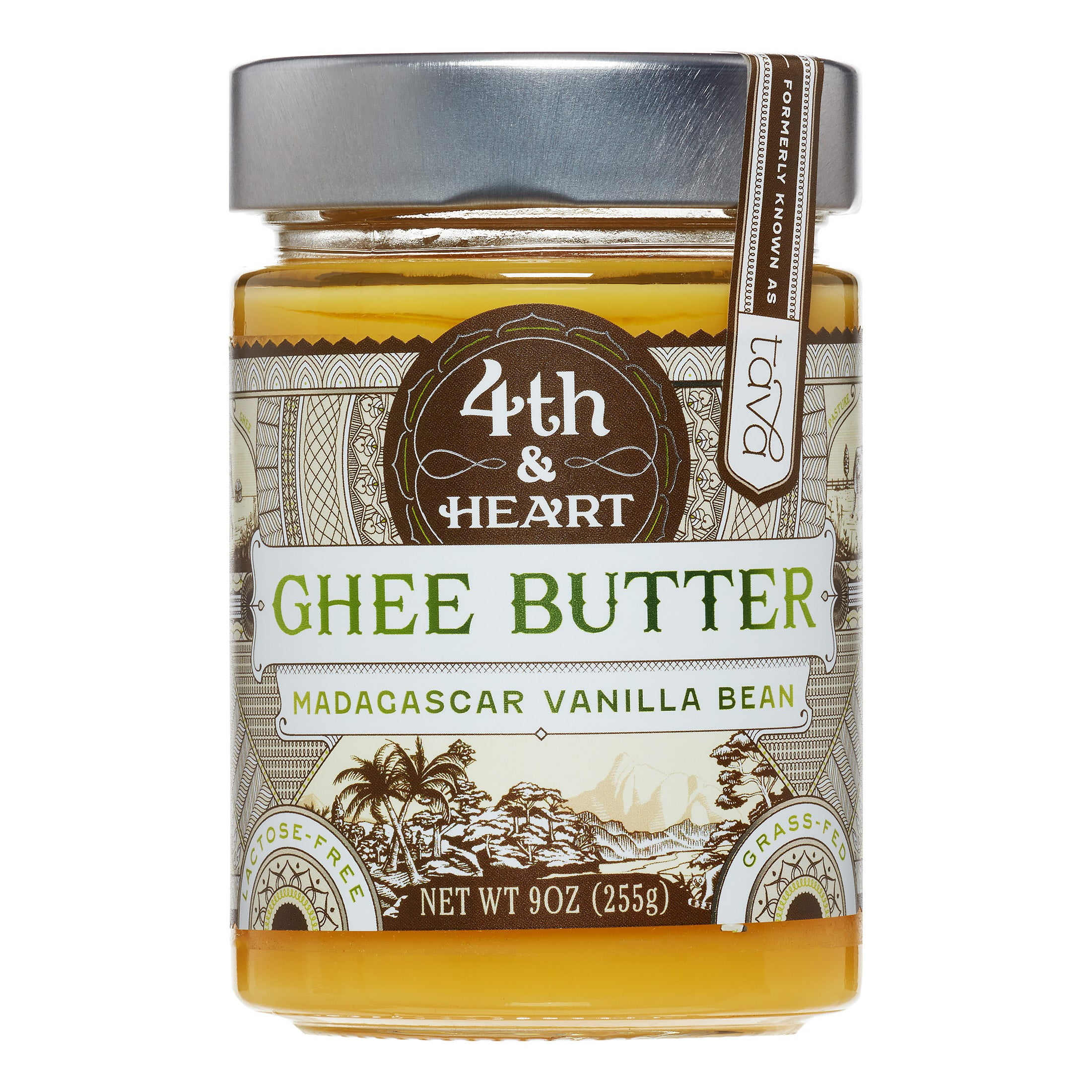 4Th Heart Ghee Vanilla Bean,9Oz (Pack Of 6)