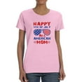 thumbnail image 1 of 4Th July All American Mom T-Shirt Women -Image by Shutterstock, Female Medium, 1 of 4