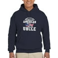 thumbnail image 1 of 4Th July All American Uncle Hoodie Men -Image by Shutterstock, Male 5X-Large, 1 of 4