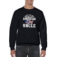 thumbnail image 1 of 4Th July All American Uncle Sweatshirt Men -Image by Shutterstock, Male Large, 1 of 4