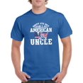 thumbnail image 1 of 4Th July All American Uncle T-Shirt Men -Image by Shutterstock, Male Small, 1 of 4