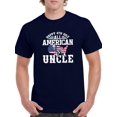 thumbnail image 1 of 4Th July All American Uncle T-Shirt Men -Image by Shutterstock, Male x-Large, 1 of 4