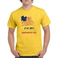 thumbnail image 1 of 4Th July Crayon Flag T-Shirt Men -Image by Shutterstock, Male Large, 1 of 4