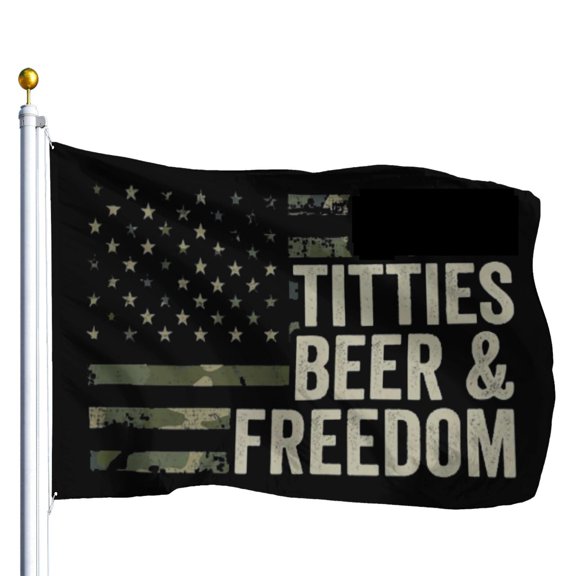 4Th of July Decorations, Fourth of July Decorations, Vintage Flag Tapestry, Patriotic Decor, Wall Tapestry, Stars, Beer, Indoor Display, Party Gatherings, Black Finish, 1 Pc