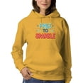 thumbnail image 1 of 4Th July Free To Sparkle Hoodie Women -Image by Shutterstock, Female 3X-Large, 1 of 4