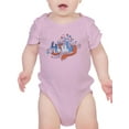 thumbnail image 1 of 4Th July Hand Drawn Text Bodysuit Infant -Image by Shutterstock,  6 Months, 1 of 4