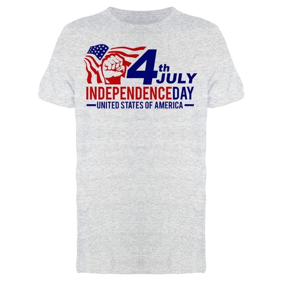 4Th July, Holiday. Banner Tee Men's -Image by Shutterstock