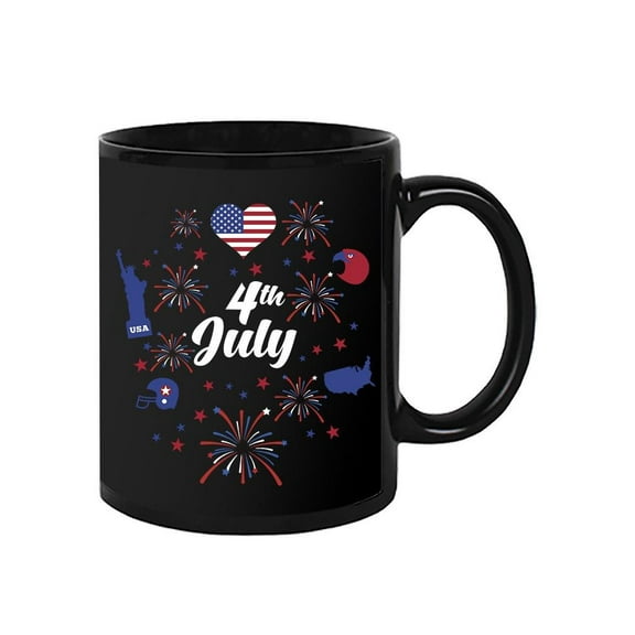 4Th July Mug - SPIdeals Designs,