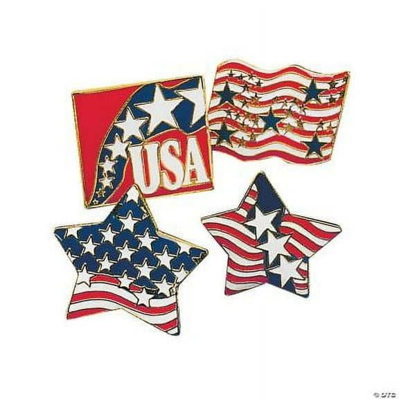 4Th July Picture Frame Craft Kit- 12 - Craft Kits - 12 Pieces