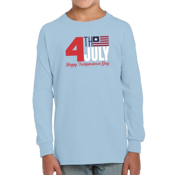 4Th July Stripes Flag Long Sleeve Toddler -Image by Shutterstock,  2 Toddler