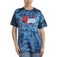 thumbnail image 1 of 4Th July Stripes Flag Tie Dye Crystal Women -Image by Shutterstock, Female Small, 1 of 4