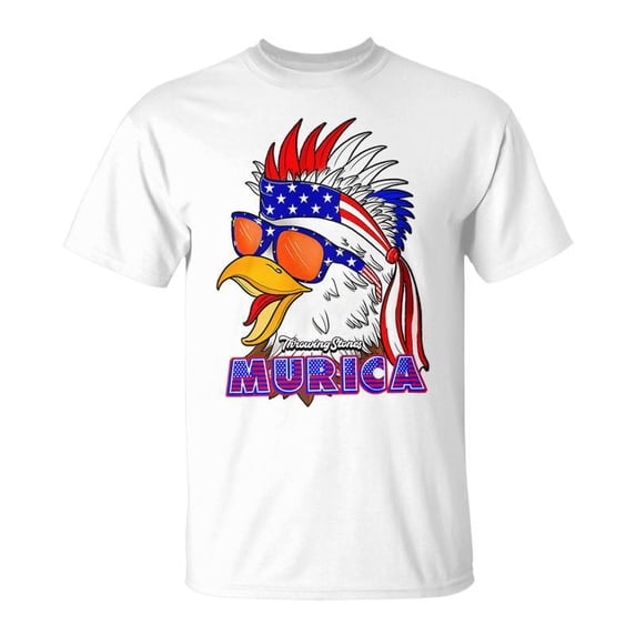 4Th July Throwing Stones Merch Murica TShirt Unisex Jersey Crewneck ...