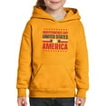 thumbnail image 1 of 4Th July United States Hoodie Juniors -Image by Shutterstock,  Small, 1 of 4