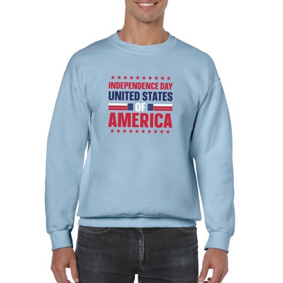 4Th July United States Sweatshirt Men -Image by Shutterstock, Male 5X-Large