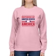 thumbnail image 1 of 4Th July United States Sweatshirt Women -Image by Shutterstock, Female XX-Large, 1 of 4
