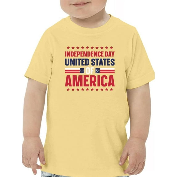 4Th July United States T-Shirt Toddler -Image by Shutterstock, 3 Toddler