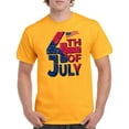 thumbnail image 1 of 4Th July Usa Independence Day T-Shirt Men -Image by Shutterstock, Male 4X-Large, 1 of 4