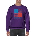 thumbnail image 1 of 4Th Of July 1776 Sweatshirt Men -Image by Shutterstock, Male XX-Large, 1 of 4