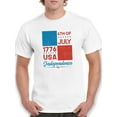 thumbnail image 1 of 4Th Of July 1776 T-Shirt Men -Image by Shutterstock, Male XX-Large, 1 of 4