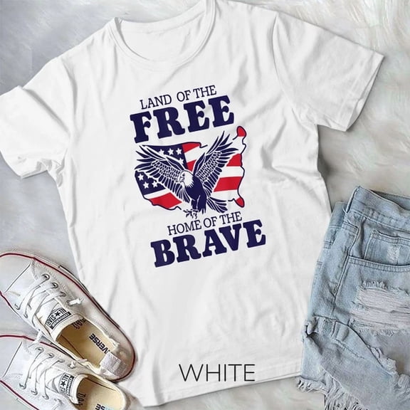 4Th Of July American Flag Patriotic Eagle Usa T-Shirt Unisex T-Shirt