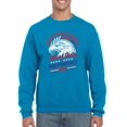 thumbnail image 1 of 4Th Of July Eagle Sweatshirt Men -Image by Shutterstock, Male 3X-Large, 1 of 4
