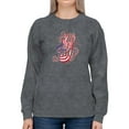 thumbnail image 1 of 4Th Of July Flag Spray Sweatshirt Women -Image by Shutterstock, Female x-Large, 1 of 4