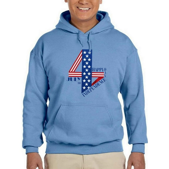 4Th Of July, Independence Hoodie Men -Image by Shutterstock, Male x-Large