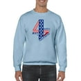 thumbnail image 1 of 4Th Of July, Independence Sweatshirt Men -Image by Shutterstock, Male Medium, 1 of 4