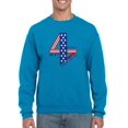 thumbnail image 1 of 4Th Of July, Independence Sweatshirt Men -Image by Shutterstock, Male x-Large, 1 of 4