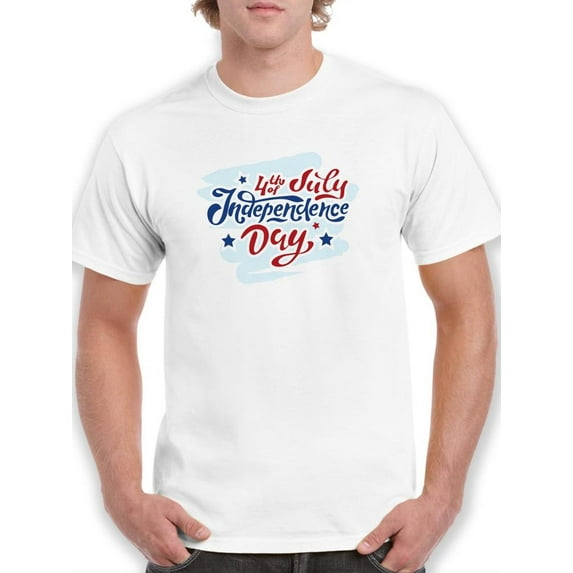 4Th Of July Independence T-Shirt Men -Image by Shutterstock, Male XX-Large