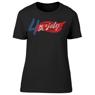 4Th Of July, Layout T-Shirt Women -Image by Shutterstock, Female x-Large