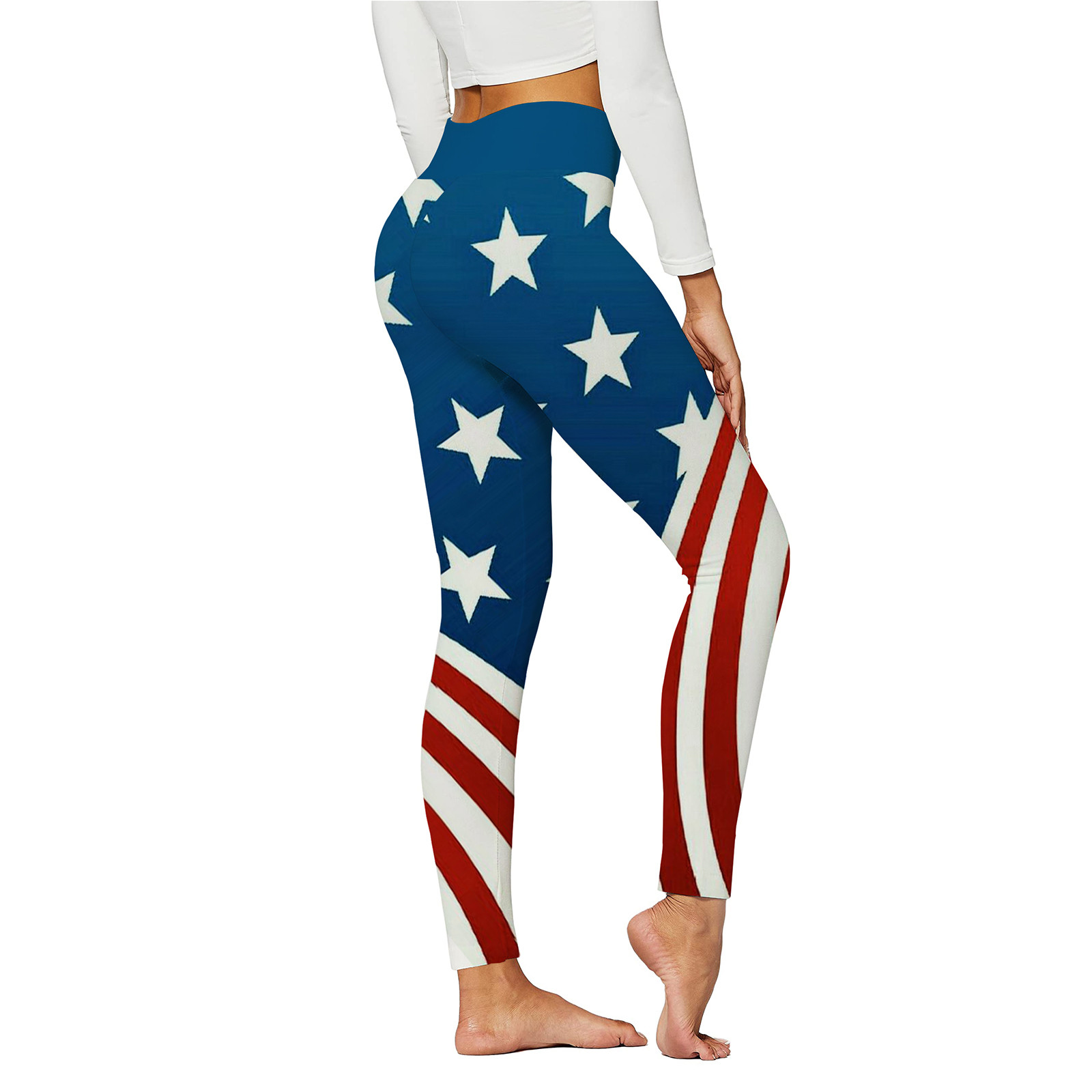 4th of July Outfits for Women Summer High Waist Long Yoga Pants,Women ...