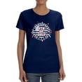 thumbnail image 1 of 4Th Of July Rubber Seal T-Shirt Women -Image by Shutterstock, Female x-Large, 1 of 4