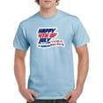 thumbnail image 1 of 4Th Of July Sign T-Shirt Men -Image by Shutterstock, Male x-Large, 1 of 4