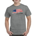 thumbnail image 1 of 4Th Of July United States T-Shirt Men -Image by Shutterstock, Male Medium, 1 of 4