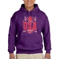 thumbnail image 1 of 4Th Of July Usa Hoodie Men -Image by Shutterstock, Male Medium, 1 of 4