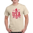 thumbnail image 1 of 4Th Of July Usa T-Shirt Men -Image by Shutterstock, Male x-Large, 1 of 4