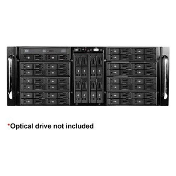 4U 40x2.5" Bays