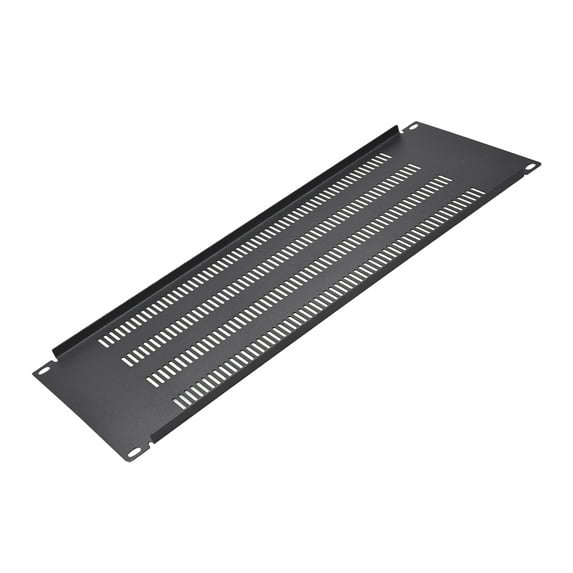 4U Blank Rack Mount Panel Spacer with Venting for 19-Inch Server Network Rack