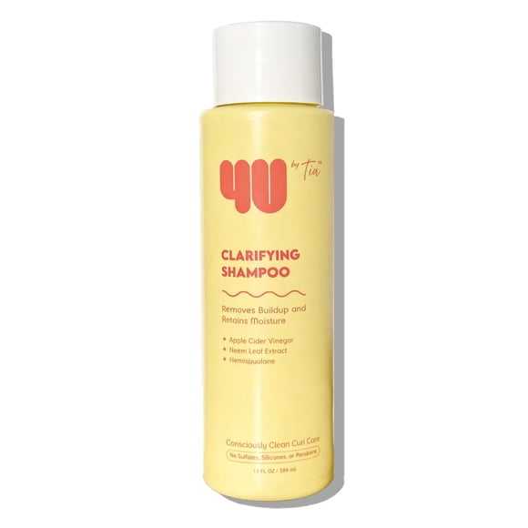 4U By Tia Clarifying Shampoo for Curly Hair, 13 fl oz
