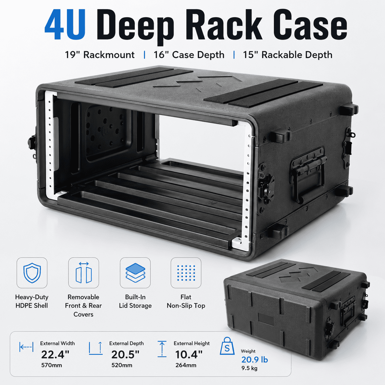 4U Rack Case Standard 17