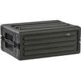 thumbnail image 1 of SKB 4U Shallow Roto Rack Case Polypropylene Gear Protector, Stackable, Waterproof, Black, 1 of 8