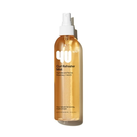 4U by Tia Curl Refresher Mist Hair Spray with Rosemary and Hemi15, 8 fl oz