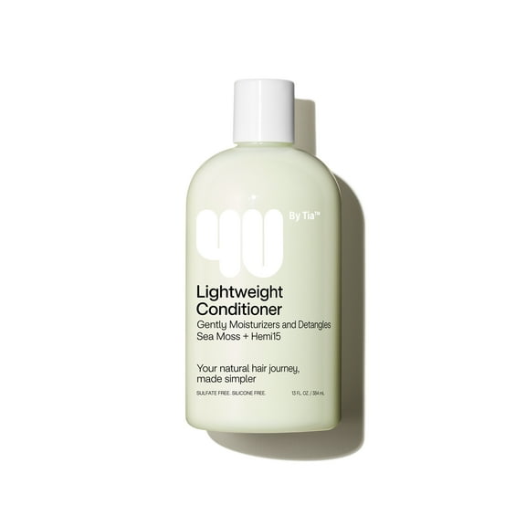 4U by Tia Lightweight Detangling Conditioner with Sea Moss and Hemi15, 13 fl oz