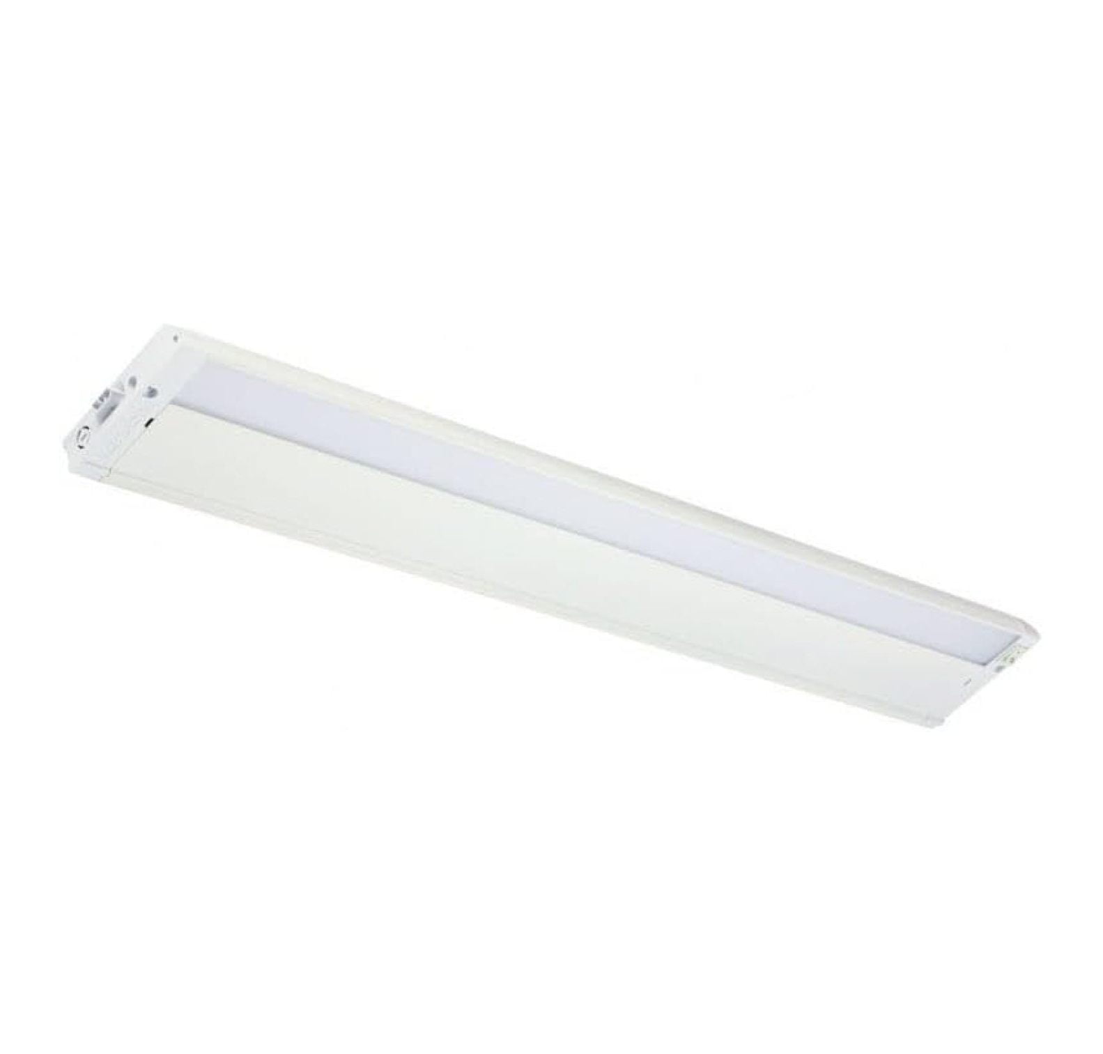 30'' White LED Under Cabinet Light Bar with Frosted Diffuser